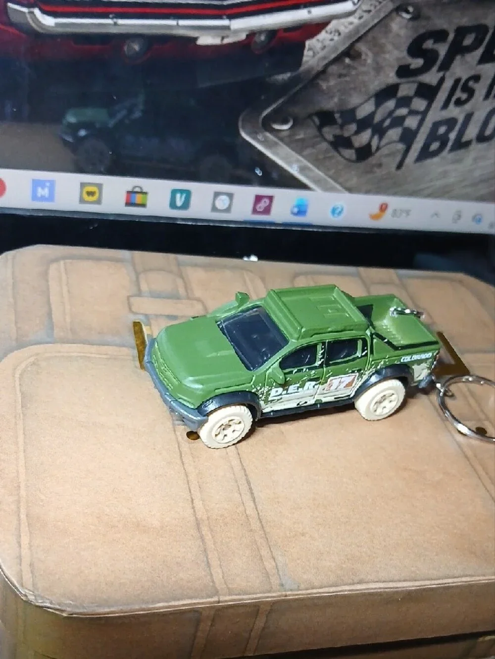 MATCHBOX green chevy